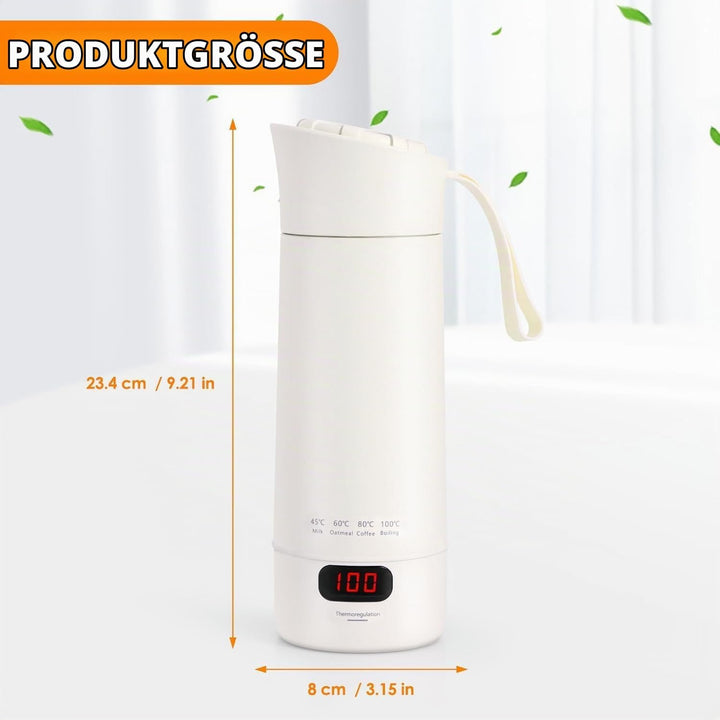 Reisewasserkocher, 300MLAwasserkocher Klein,300w Schnellkoch Mini Tragbarer Elektrische Wassertasse