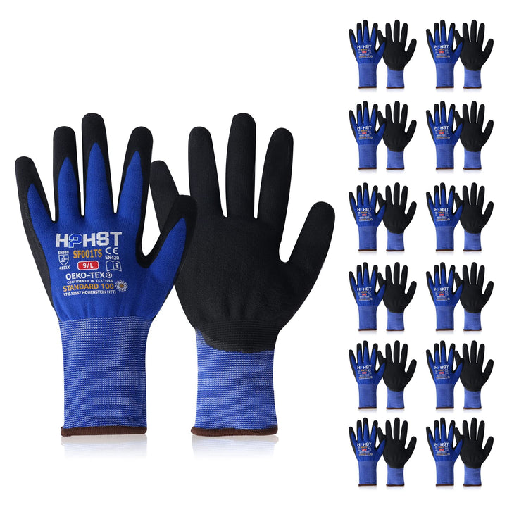 HPHST Arbeitshandschuhe SF001TS Handschuhe Montagehandschuhe für Damen und Herren Gloves Ergonomisch