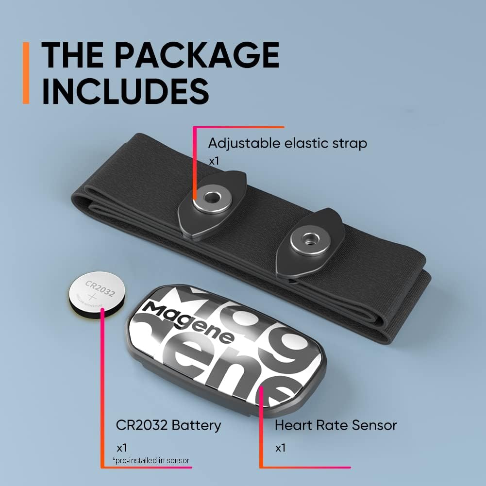 Magene H603 Pulsmesser Brustgurt HRM Fitness Tracker IP67 wasserdichte Unterstützung Bluetooth 4.2 u