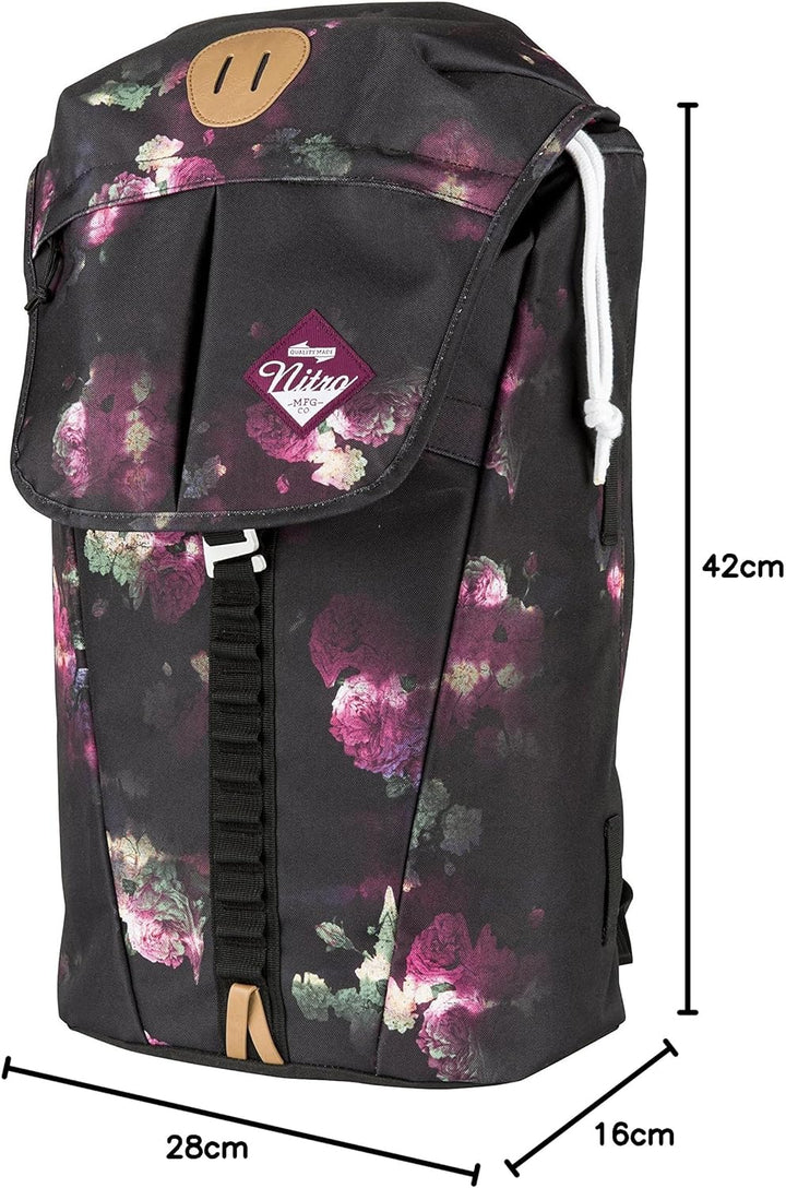 Nitro 878054 Cypress sportiver Daypack Rucksack für Uni &amp; Freizeit, Streetpack mit gepolstertem 15“