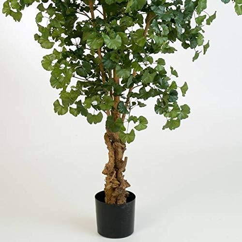 artplants.de Künstlicher Ginkgo - Baum, 1612 Blätter, 210cm - grosser Kunstbaum - Künstliche Pflanze