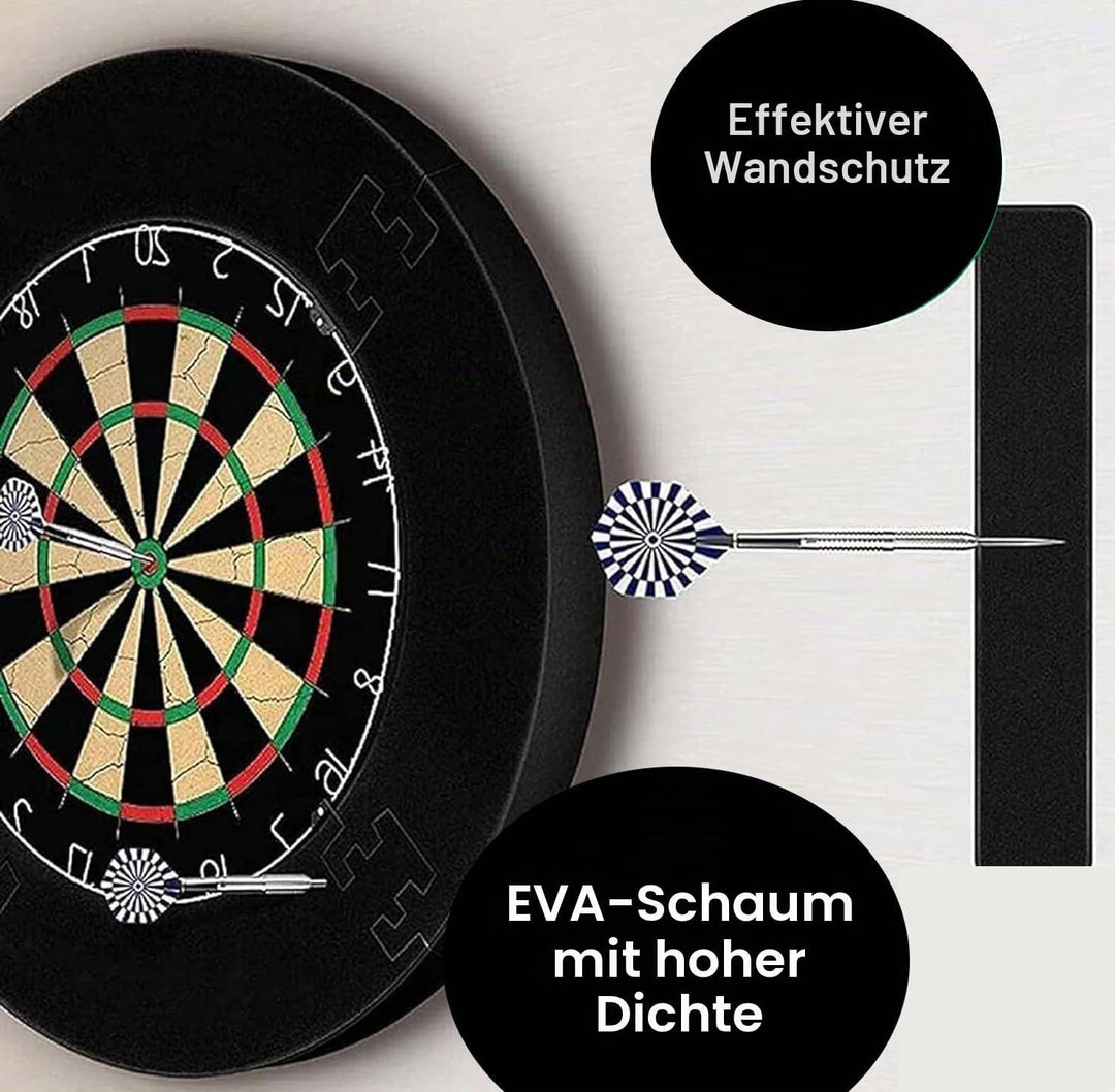 Dart Catchring Surround,Dartscheiben-Einfassung,Surround Auffangring Dart Backboard, für die Wandsch