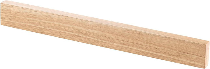 Rosenstein & Söhne Magnet-Messer-Halter: Durchgehende Magnet-Messerleiste, echtes Eichen-Holz, massi