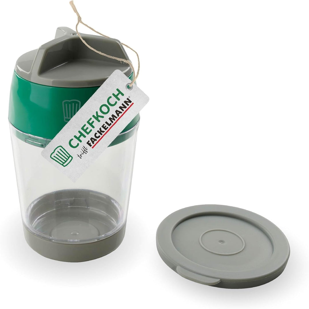 Chefkoch trifft Fackelmann Spiralschneider aus ABS & Edelstahl – 13 x ø9 cm – Für breite, schmale &