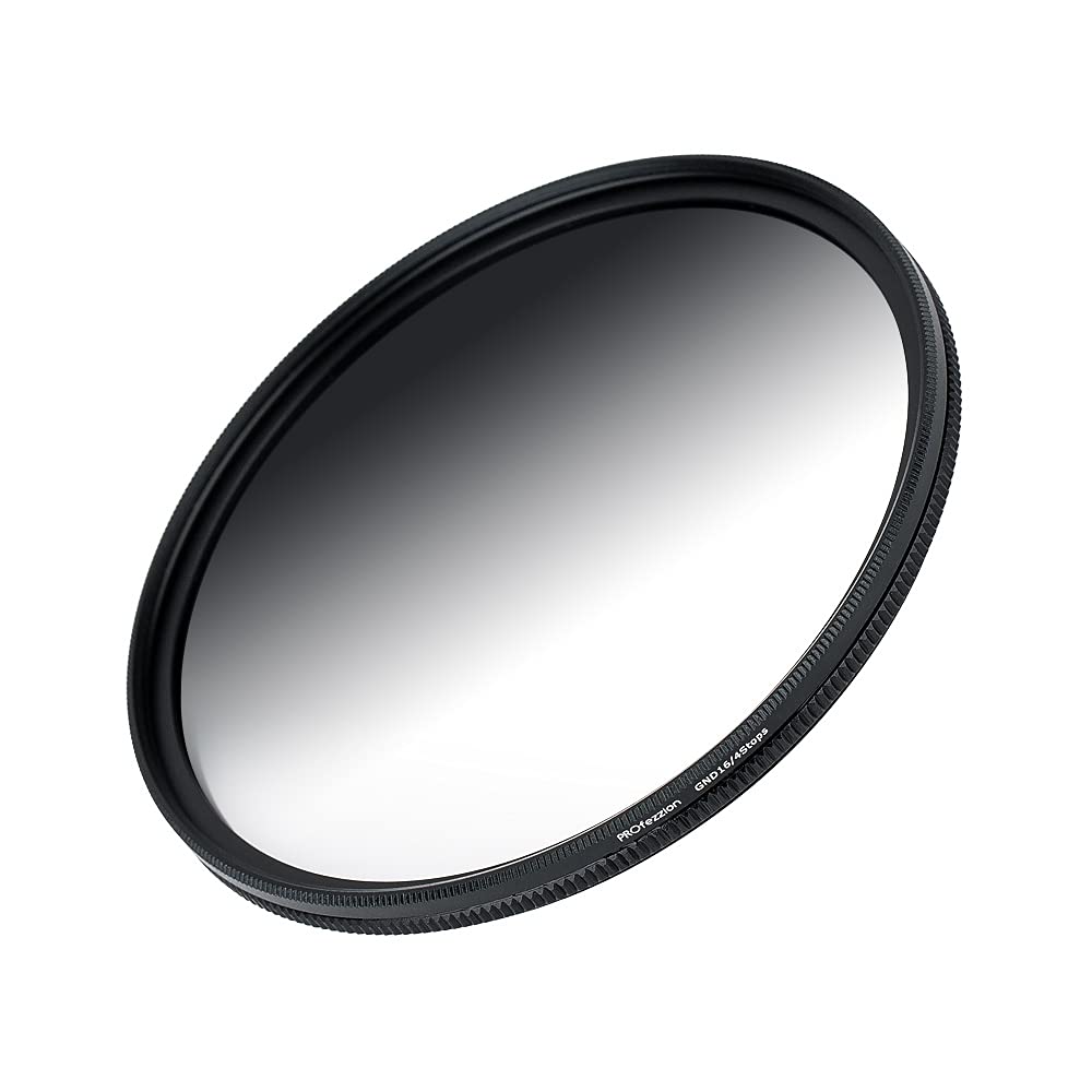 PROfezzion Soft Grad ND 62mm Verlaufsfilter Circular Gradual Neutral Density Filter 4-Stop GND für S