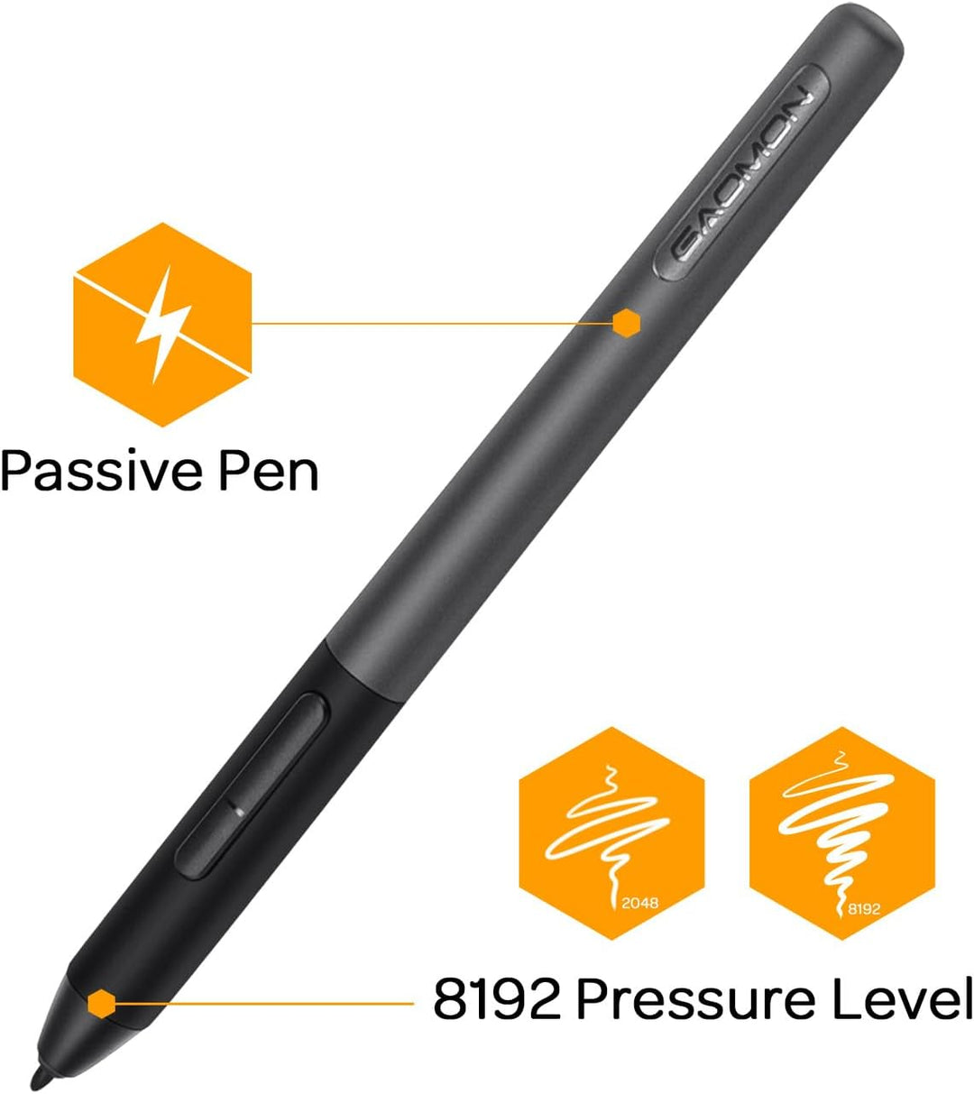 GAOMON PD1320 13,3 Zoll Graphictablet mit Display, HD -IPS -Monitor mit 8192 Druckpegeln und Batteri