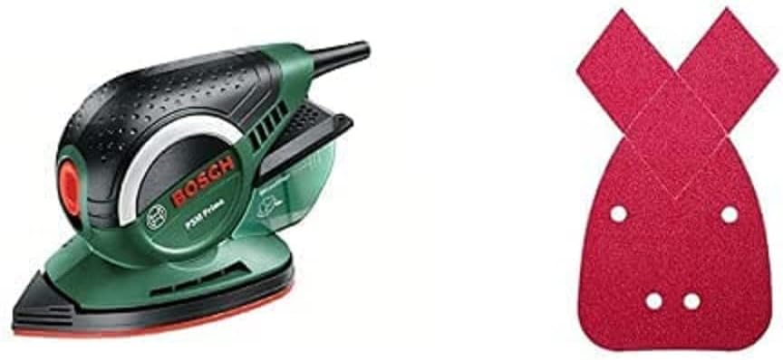 Bosch Multischleifer PSM Primo (1 Schleifpapier K 80, Karton (50 W, Schwingkreis-Ø 1,4 mm) + 5 Stück