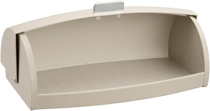 Klausberg Stahl-Brotkasten, elegant und funktional mit Glanz, Behälter für Brot, Brötchen und Kekse