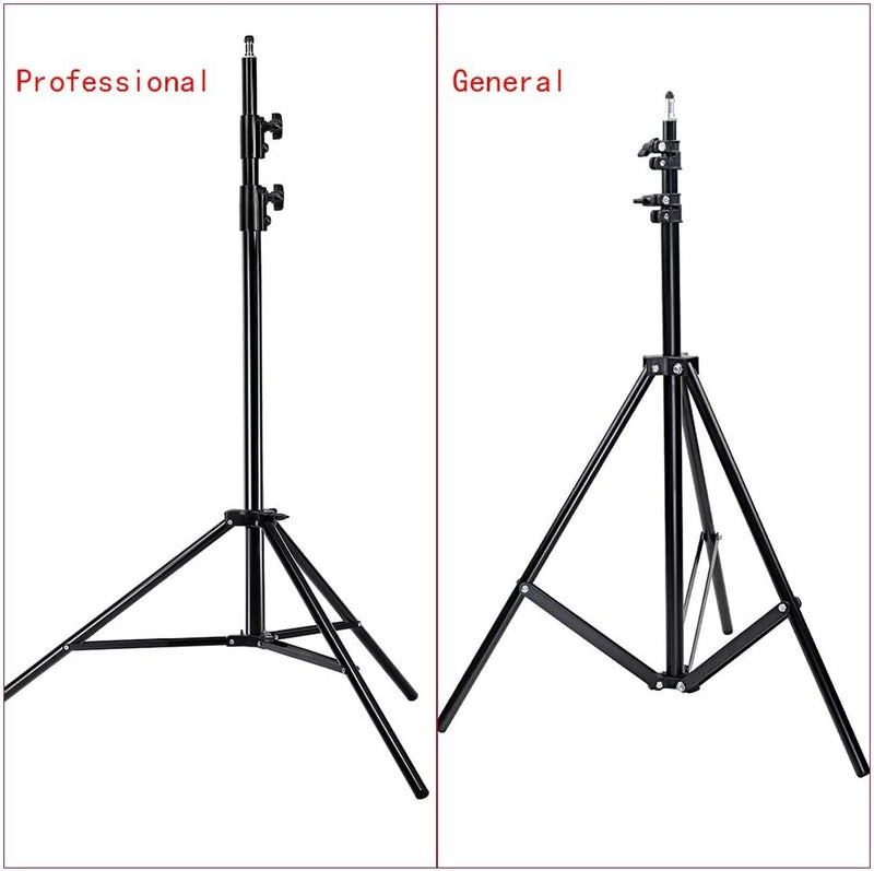 NEEWER Pro 9Fuss/260cm Spring Loaded Heavy Duty Photo Studio Light Stand mit 1/4" Schraube & 5/8 Stu