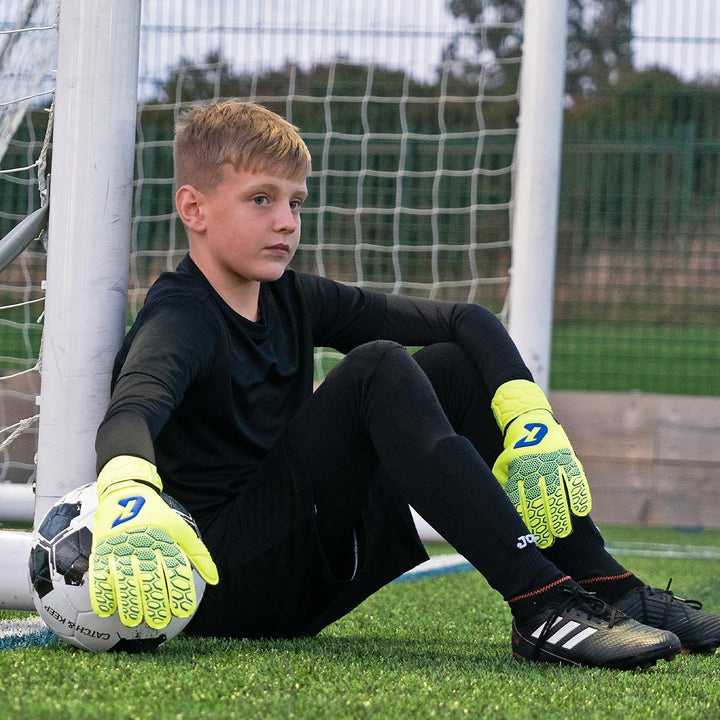 CATCH & KEEP Torwarthandschuhe Kralle Junior Pro 3.0 - Professionelle Torwart-Fussballhandschuhe für