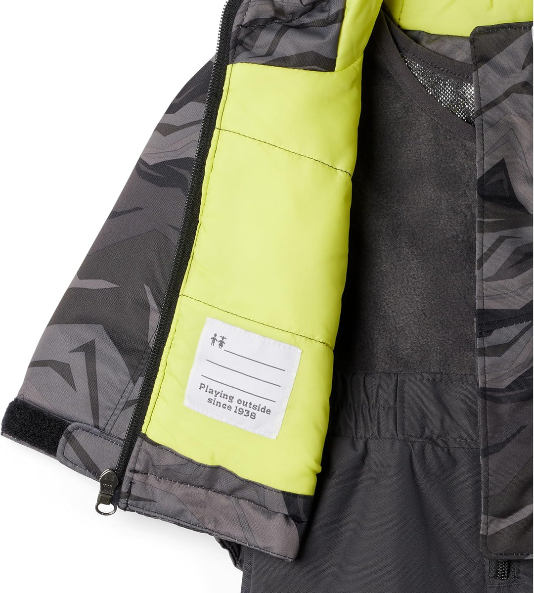 Columbia Unisex Kleinkinder Schneeanzug, Buga Set 6/12 Black Tectonic, 6/12 Black Tectonic
