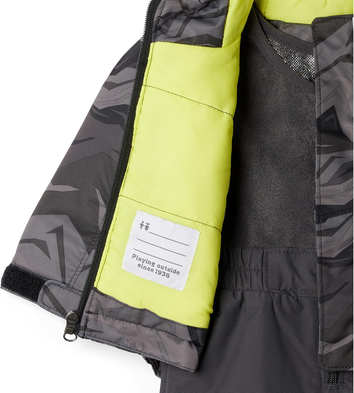 Columbia Unisex Kleinkinder Schneeanzug, Buga Set 6/12 Black Tectonic, 6/12 Black Tectonic