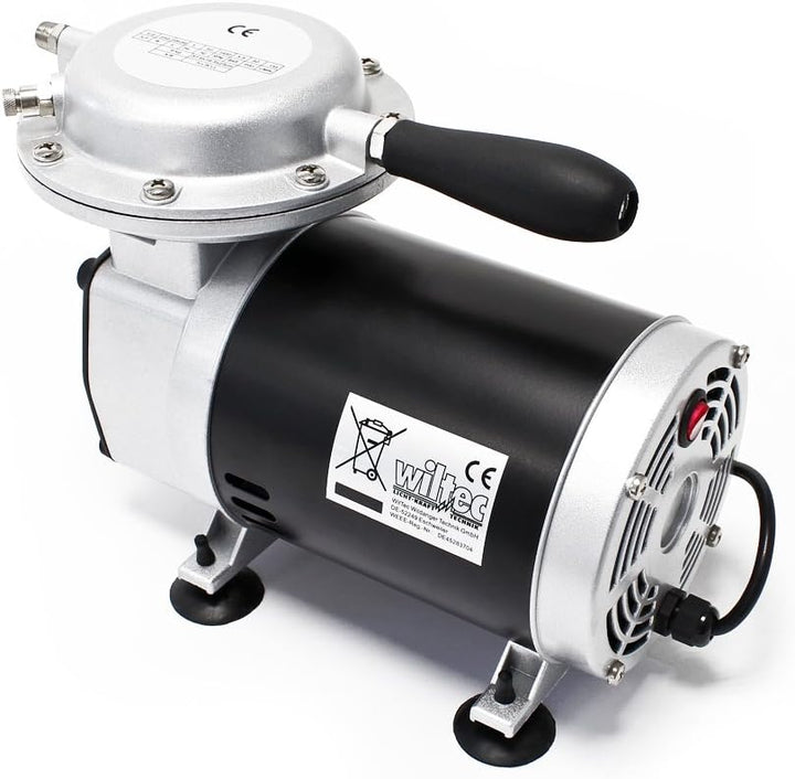 Wiltec Unterdruck Membranpumpe 128-135 l/min AS29 ölfrei Klimaanlage