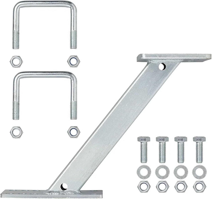 The Drive Ersatzradhalter für PKW Anhänger Ersatzräder mit U-Bügel und Schraubensatz | 4/5 Loch 8"-1