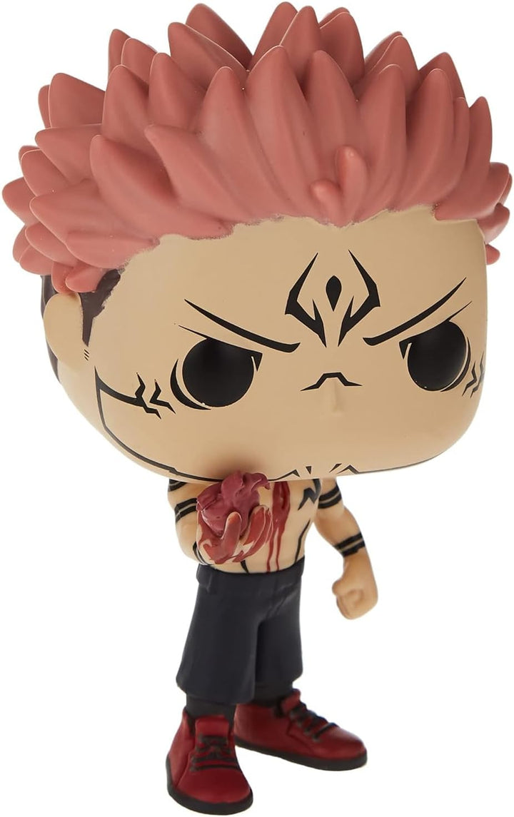 Funko Jujutsu Kaisen POP & Buddy! Animation Vinyl-Figur Sukuna mit Herz 9 cm