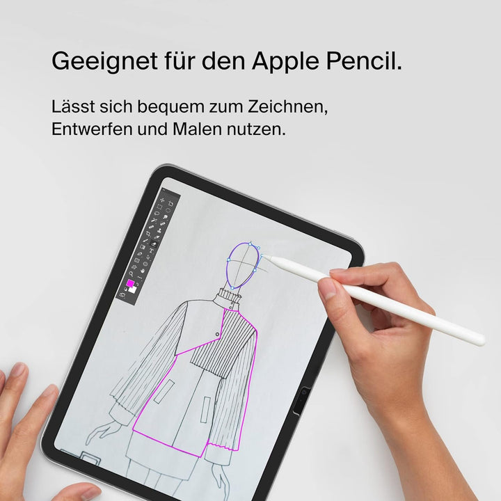 Belkin ScreenForce™ TemperedGlass Displayschutz für das Pad der. 10. Gen., kompatibel mit Apple Penc