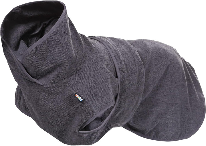 rukka Pets Micro Light Bademantel für Hunde Anthrazit XL XL anthrazit