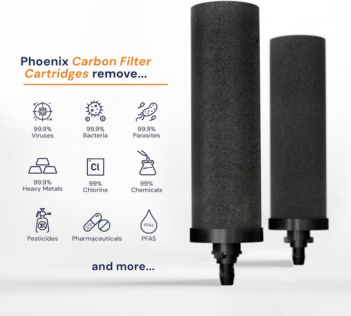 Phoenix Gravity 1 Liter tragbarer Wasserfilter 1 Litre, 1 Litre