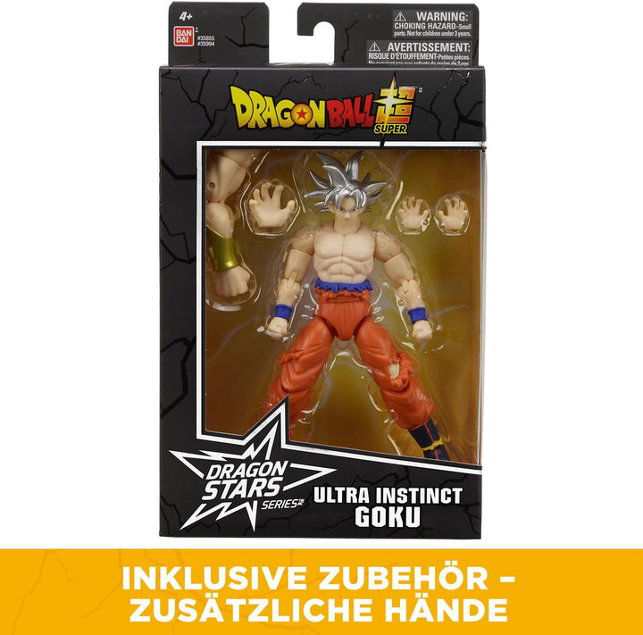 BANDAI - Dragon Ball Super - Figurine Dragon Stars 17 cm - Goku Ultra Instinct - Offizielle Dragon B