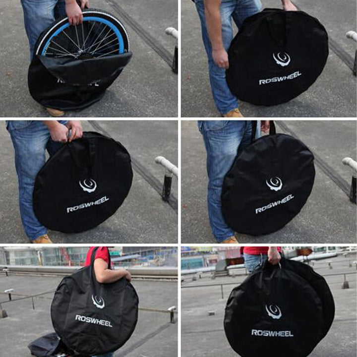 TRIWONDER MTB Laufradtasche 26 27.5 29 Zoll, Leicht und Wasserdicht Tragetasche Radtragetasche Rennr