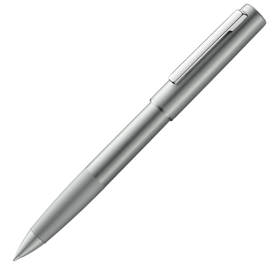 LAMY aion Tintenroller 377 – Rollpen aus nahtlos tiefgezogenem Aluminium in der Farbe Olivesilber mi