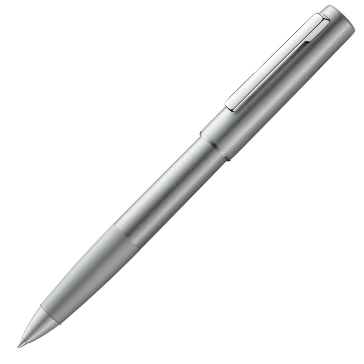 LAMY aion Tintenroller 377 – Rollpen aus nahtlos tiefgezogenem Aluminium in der Farbe Olivesilber mi