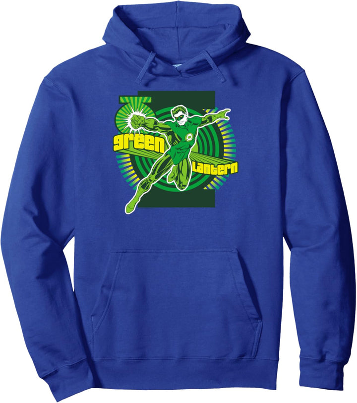 Green Lantern Vintage Pullover Hoodie