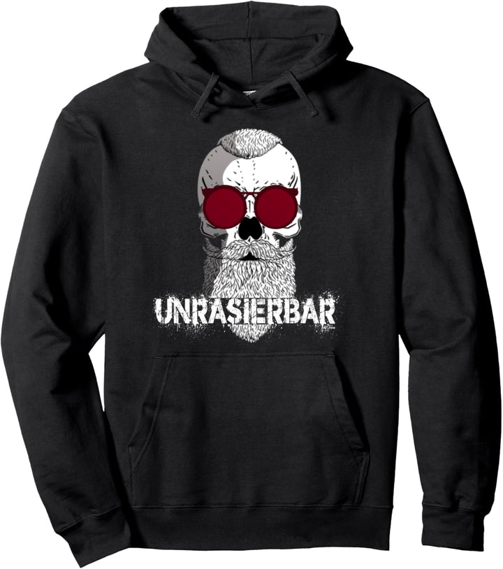 Unrasierbar Bart Bärtiger Bärtig Bartträger Pullover Hoodie