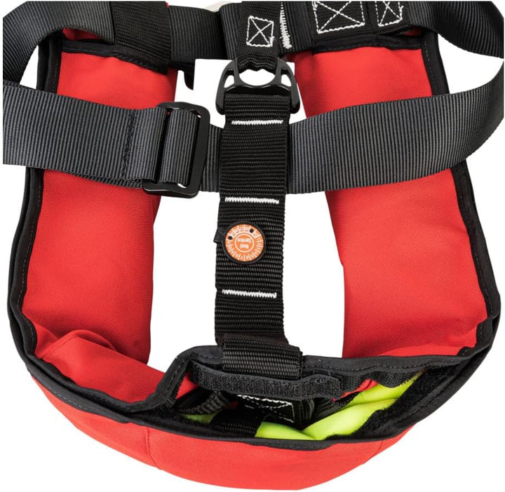 12skipper Kinder-Automatik Rettungsweste ISO 150N, Schwimmweste rot, rot