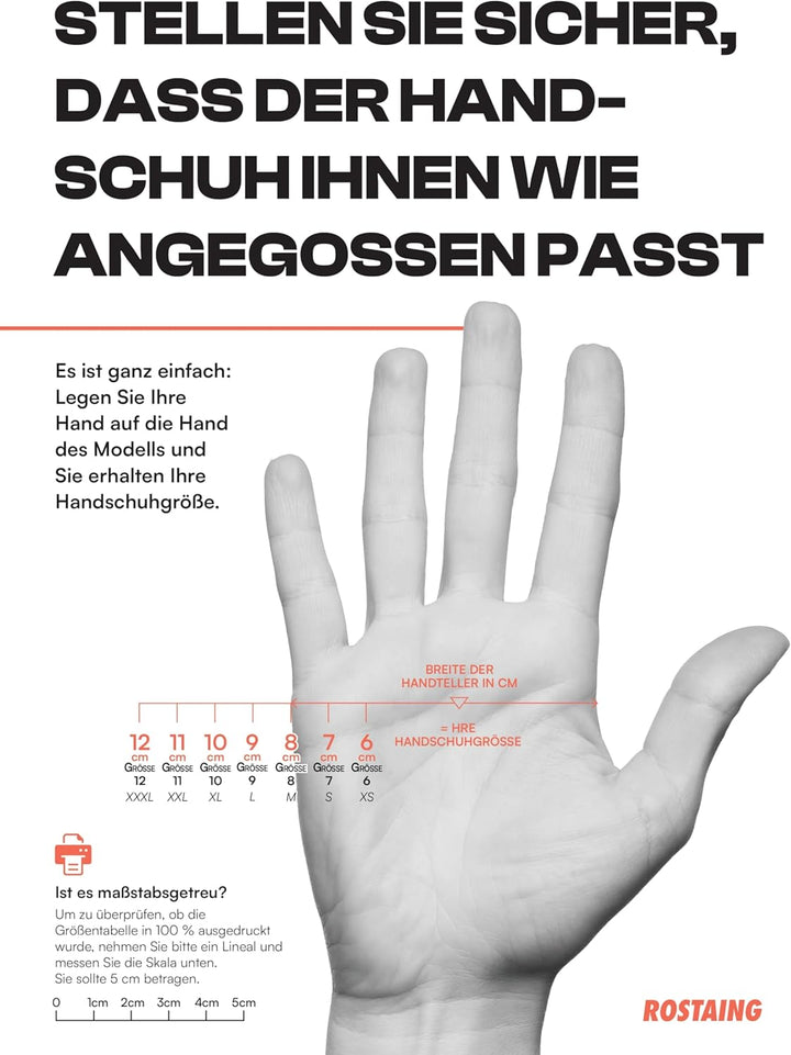 Rostaing SEQUOIA-IT08 "Sequoia" Handschuhe – braun