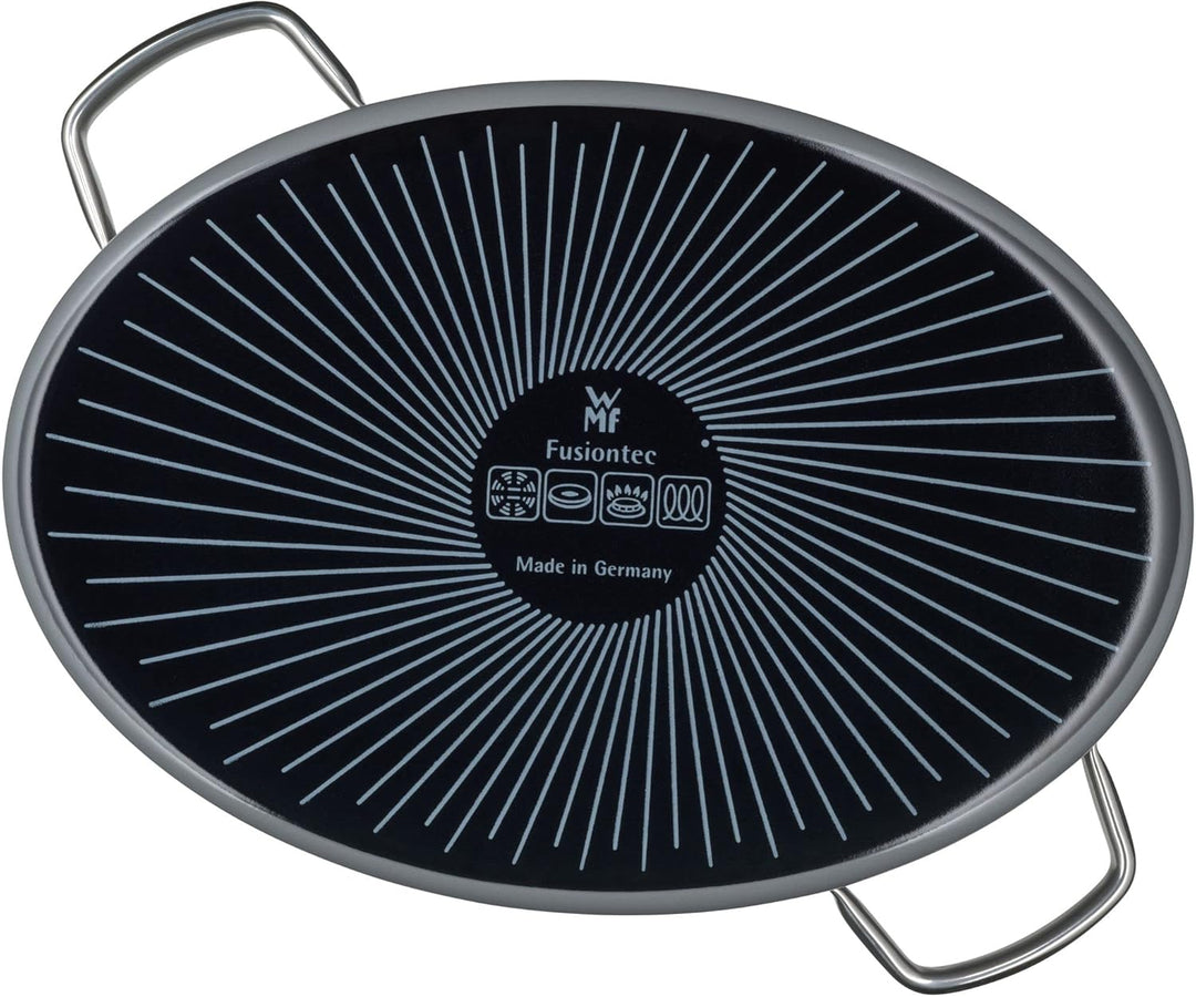 WMF Fusiontec Mineral Multi-Bräter 38 cm, Perfektes Braten, Homogene Kochergebnisse, Kratzfest, Einf