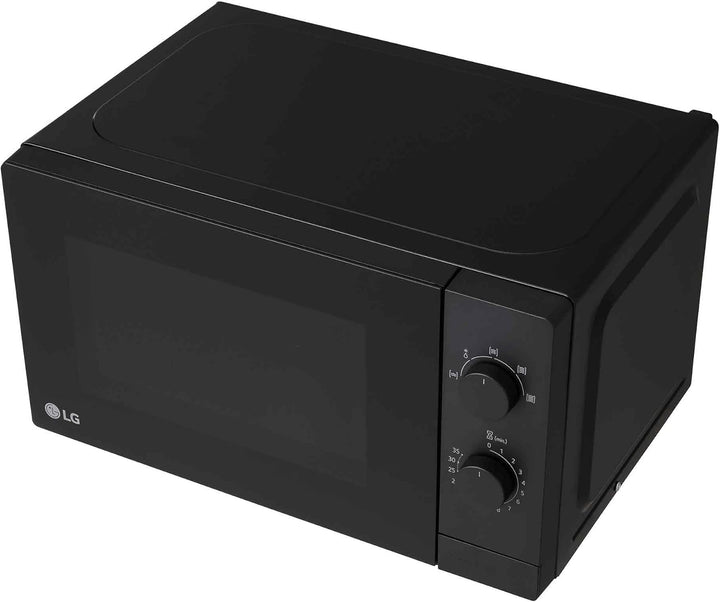 LG MS2082F Solo-Mikrowelle mit 700 W, 20 L Kapazität, 439 mm Breite. Intuitive Doppel-Drehregler, he
