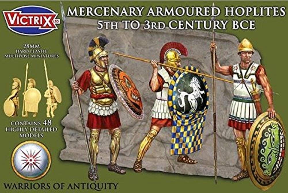 Victrix VXA004 - Mercenary Gepanzerte Hopliten 5. Bis 3. Jahrhundert BCE - 48 Abbildung Box Set - An