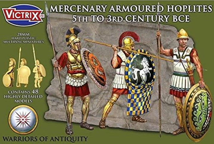 Victrix VXA004 - Mercenary Gepanzerte Hopliten 5. Bis 3. Jahrhundert BCE - 48 Abbildung Box Set - An