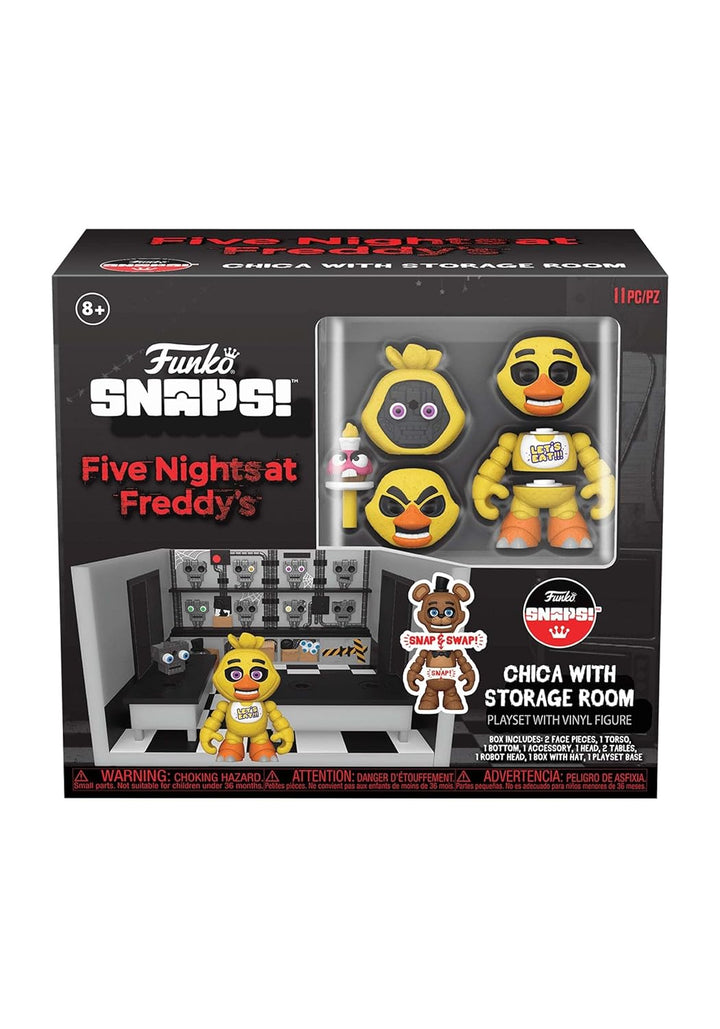 Funko Five Nights at Freddy's (FNAF) Snap: Playset - Chica The Chicken - Storage Rm - 1/6 Quote Für