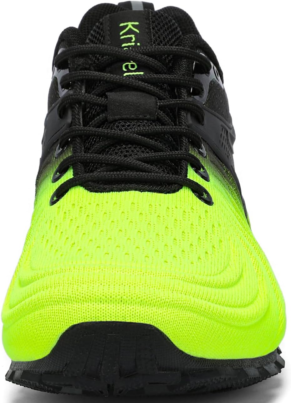 Kricely Traillaufschuhe Herren Laufschuhe Strassenlaufschuhe Sneaker Leicht Wanderschuhe Fitnessschu