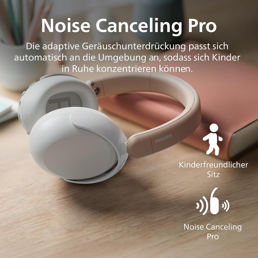 Philips TAK5500AL 5500-Serie geräuschunterdrückende, kabellose, ohraufliegende Bluetooth-5.4-Kopfhör