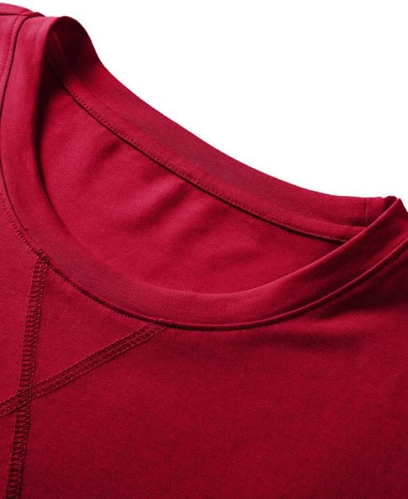 JMIERR 3 Pack T Shirt Herren Sommer Basic Einfarbig T-Shirt Baumwolle Slim Fit Hemd Kurzarm Sportwea