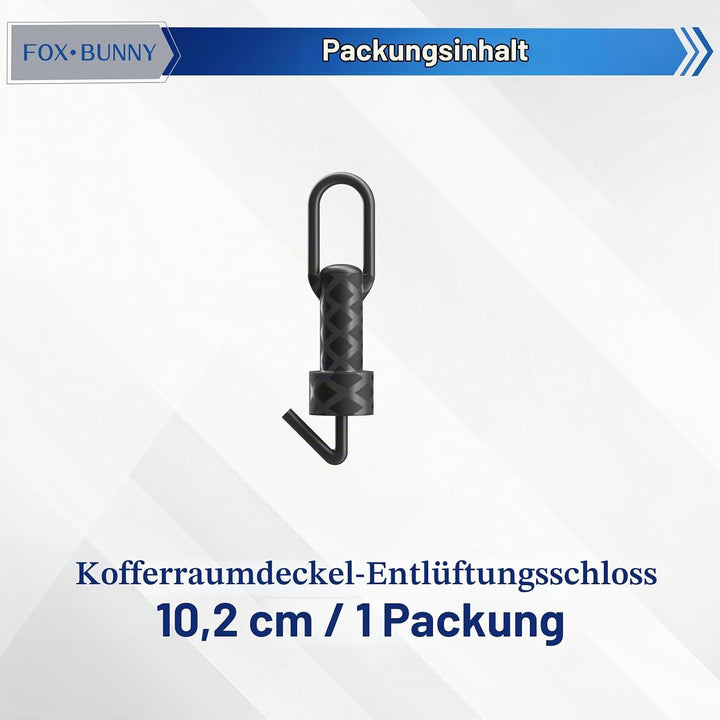 Heckklappenaufsteller – Pet Ventilation Car Door Lock – Latch Hook Dog Guard for Car Boot/Trunk Lid
