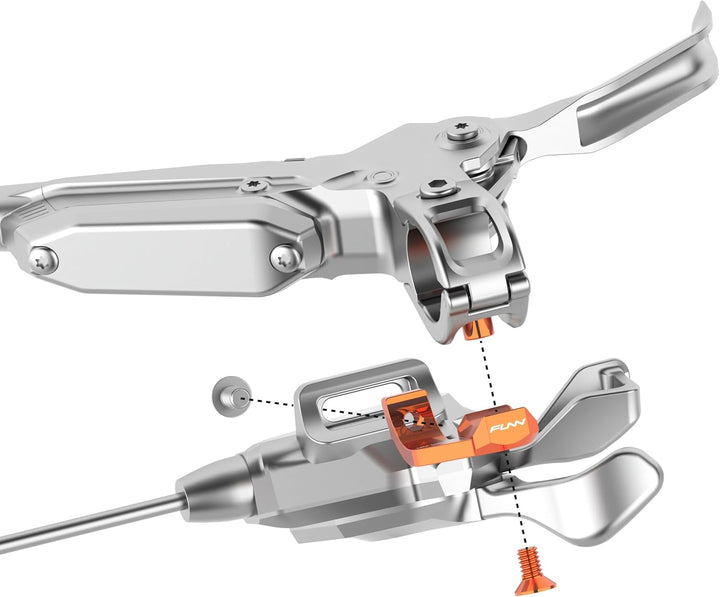 Funn Mediator Brems-Schalthebel-Adapter von SRAM Matchmaker Bremsen zu I-SPEC EV Schalthebeln, Kompa