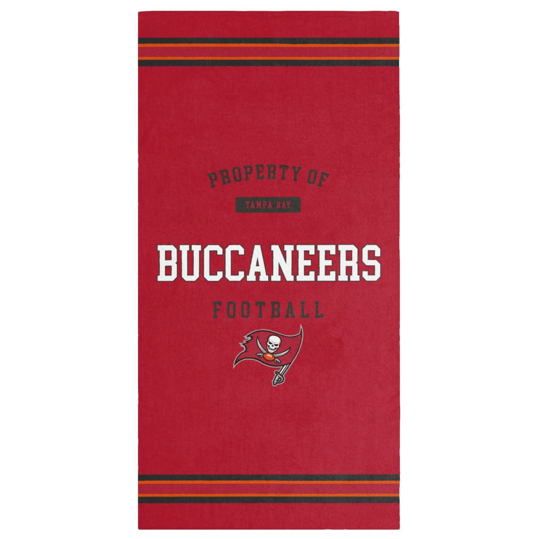 FOCO NFL Strandtuch Property of Tampa Bay Buccaneers Football