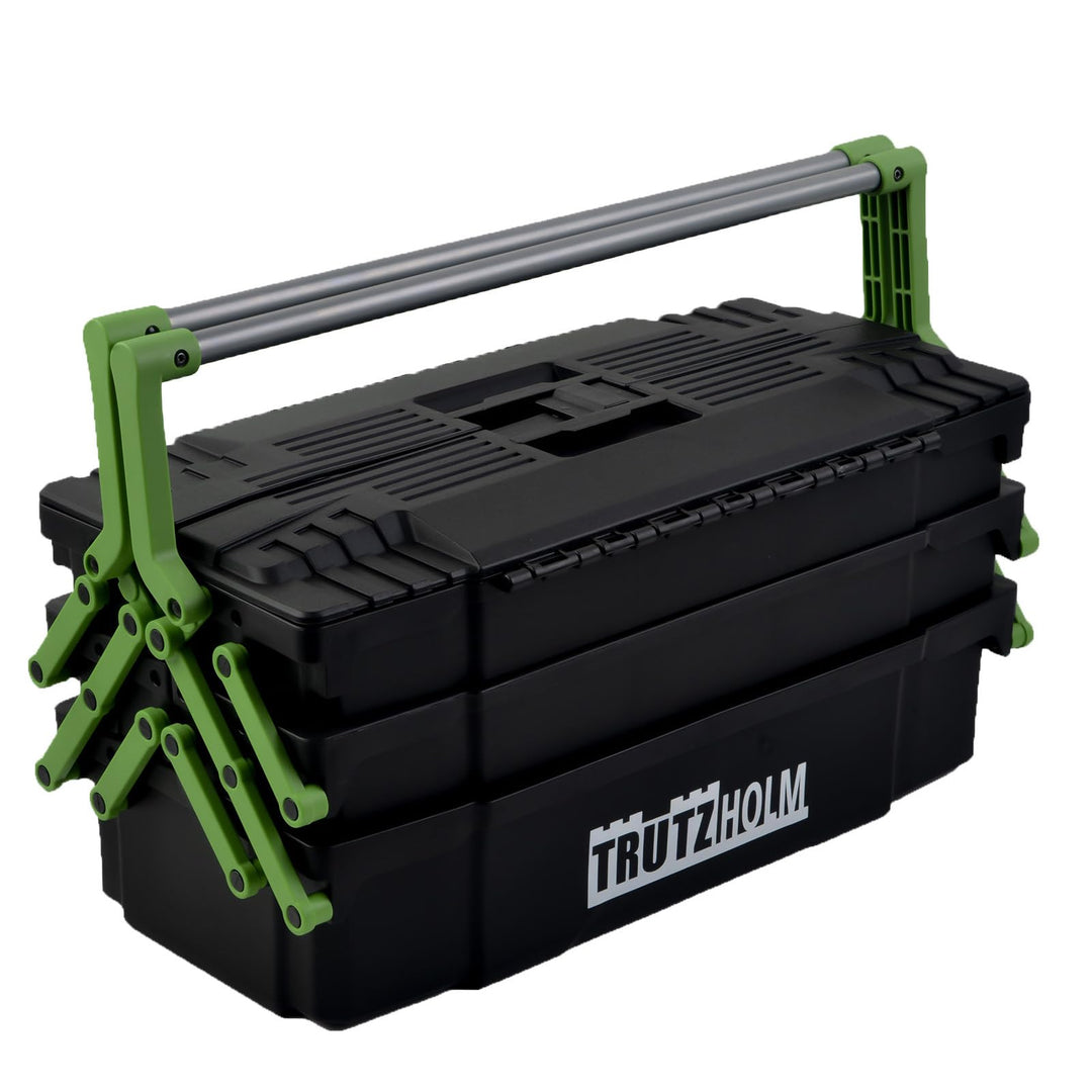 TRUTZHOLM Werkzeugkiste Werkzeugbox Werkzeugkoffer Werkzeugkasten Werkstattkiste Toolbox Organizer f