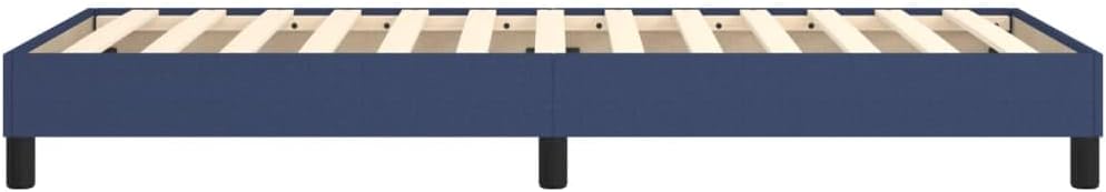 vidaXL Boxspringbett, Bettgestell mit Lattenrost, Bett Polsterbett mit Stützbeinen, Einzelbett Schla