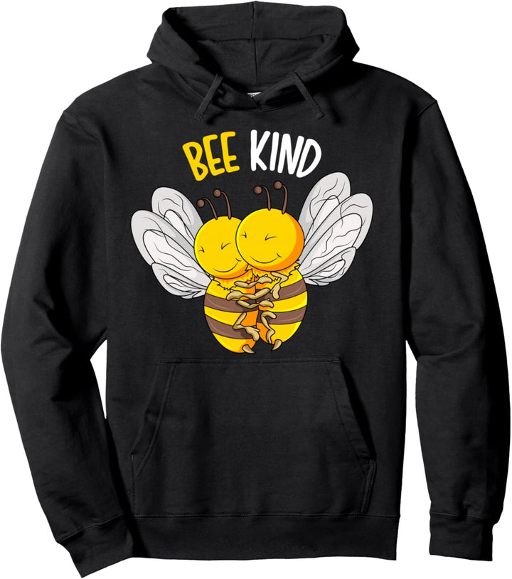 Bee Kind Bienen Kinder Mädchen Damen Pullover Hoodie