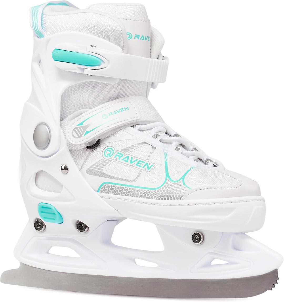 RAVEN Inline Skates Inliner für Kinder und Erwachsene OPTIONAL 2in1 mit Schlittschuhen verstellbar S