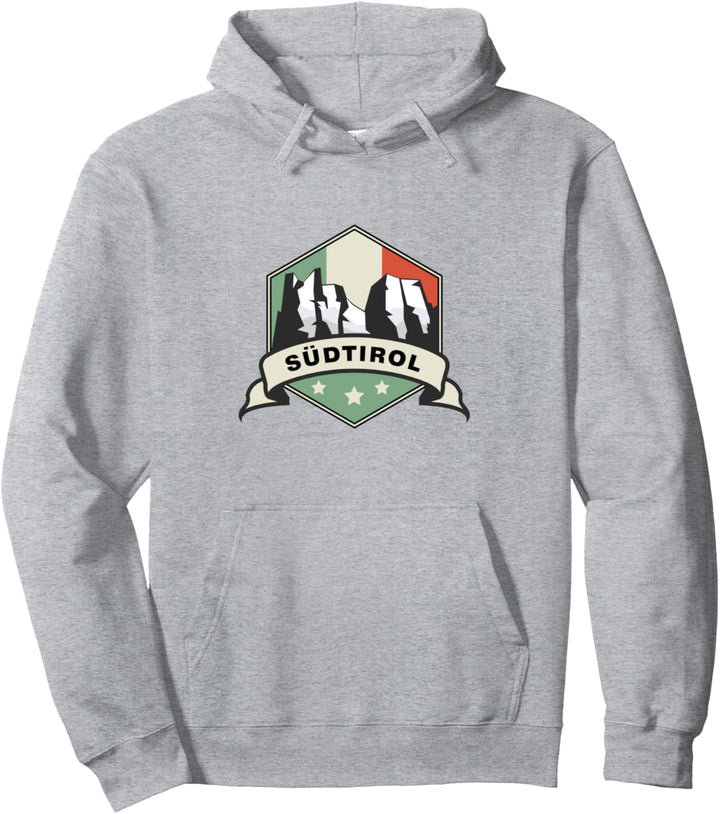 Dolomiten Südtirol Gebirge Drei Zinnen Motiv für Bergsteiger Pullover Hoodie