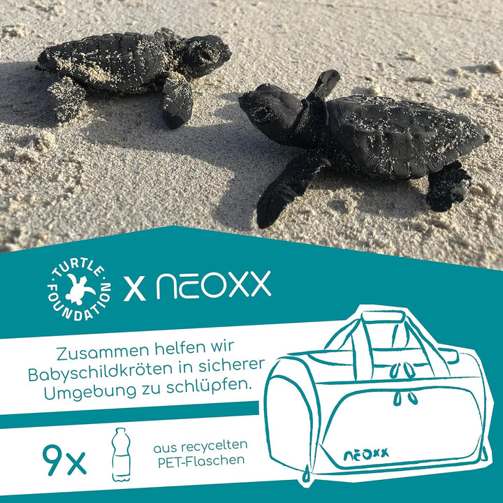 Neoxx - Move Sporttasche - 25L, grosses Hauptfach, Nassfach, 2 Tragegriffe, Verstellbarer Schultergu