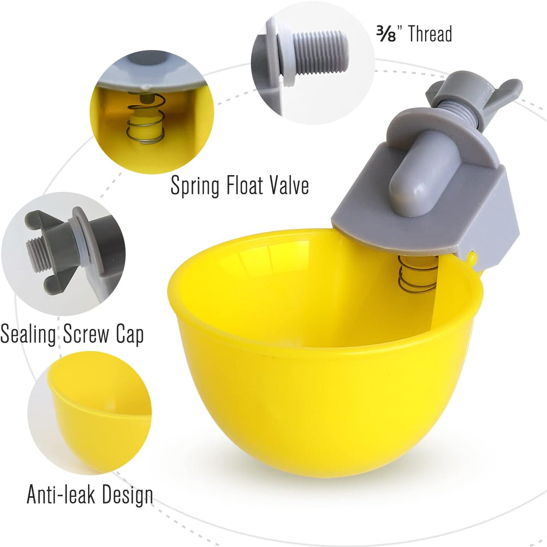 Hühnerwasserbecher, automatisches Befüllen von Geflügeltränken (6), 6