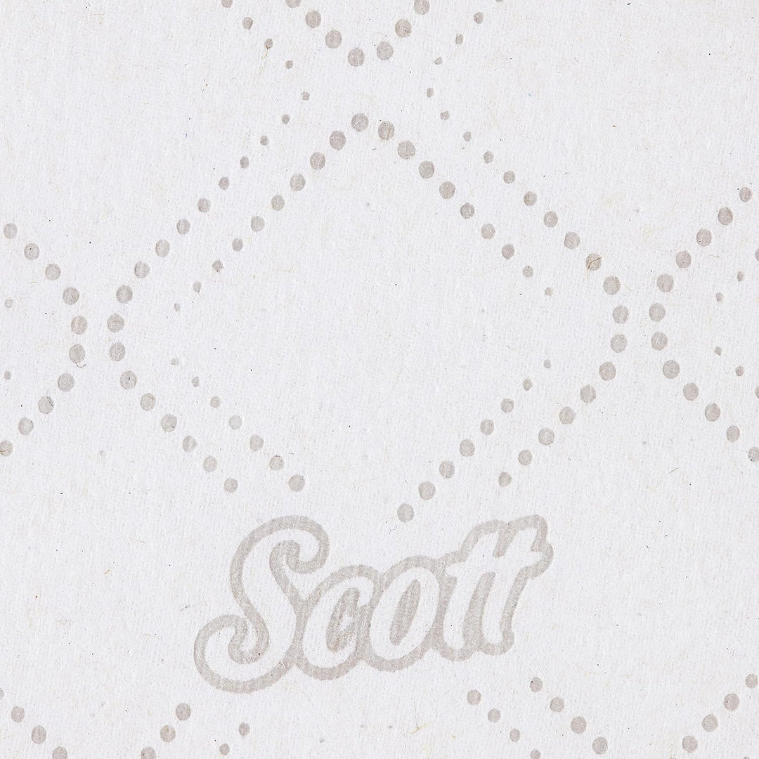 Scott Essential Jumbo Toilettenpapierrollen 8615 – 2-lagiges Toilettenpapier – 12 Rollen mit je 500