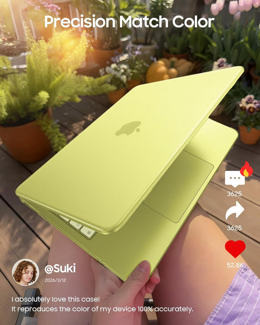 Fintie Hülle Kompatibel mit MacBook Neo 13 Zoll A3404 A18 Pro Chip, [100% Entspricht der Offiziellen